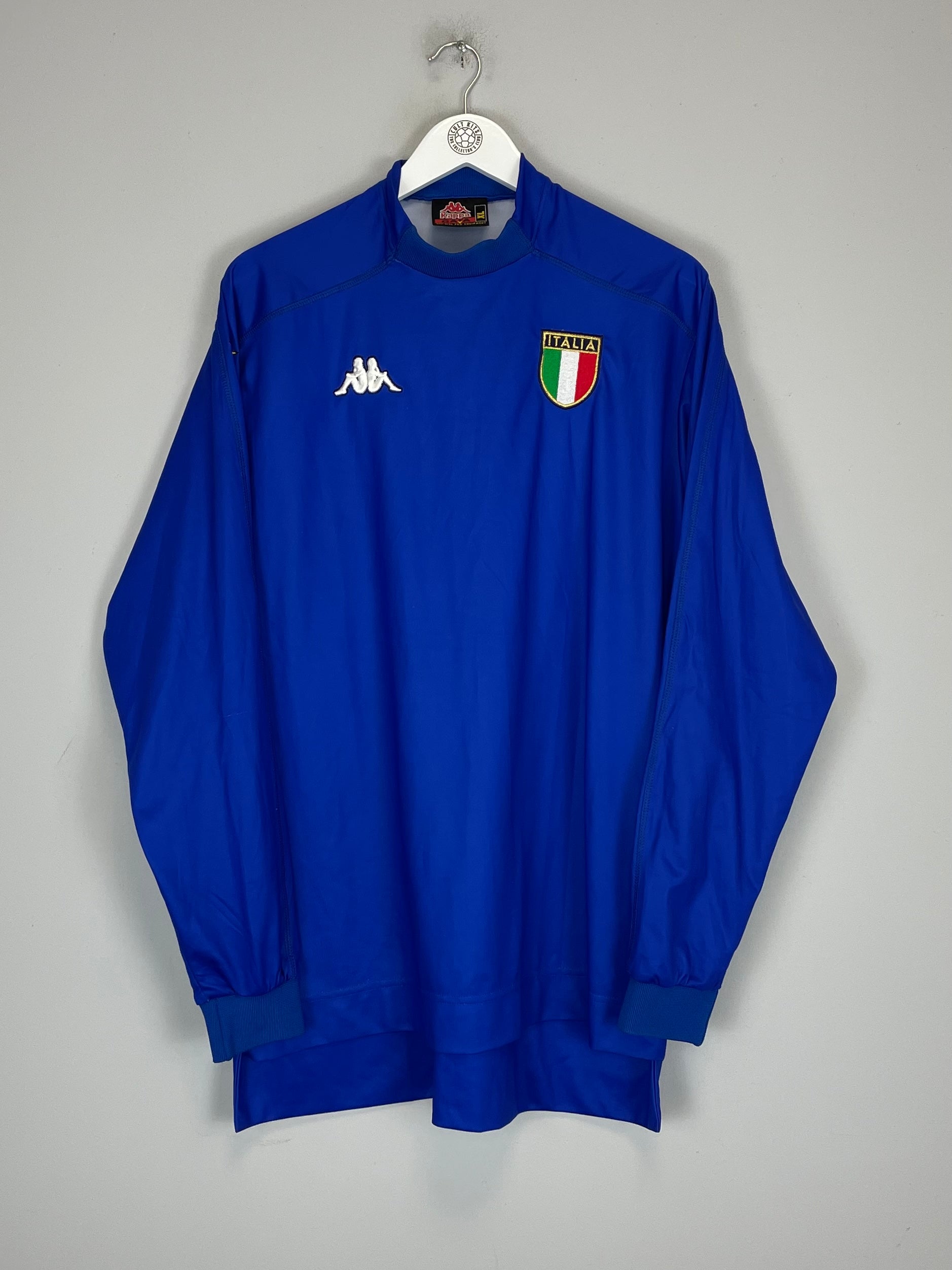 1998/99 ITALY #9 L/S HOME SHIRT (XL) KAPPA