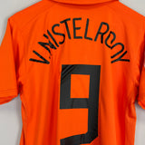 2006/07 NETHERLANDS V.NISTELROOY #9 HOME SHIRT (M) NIKE