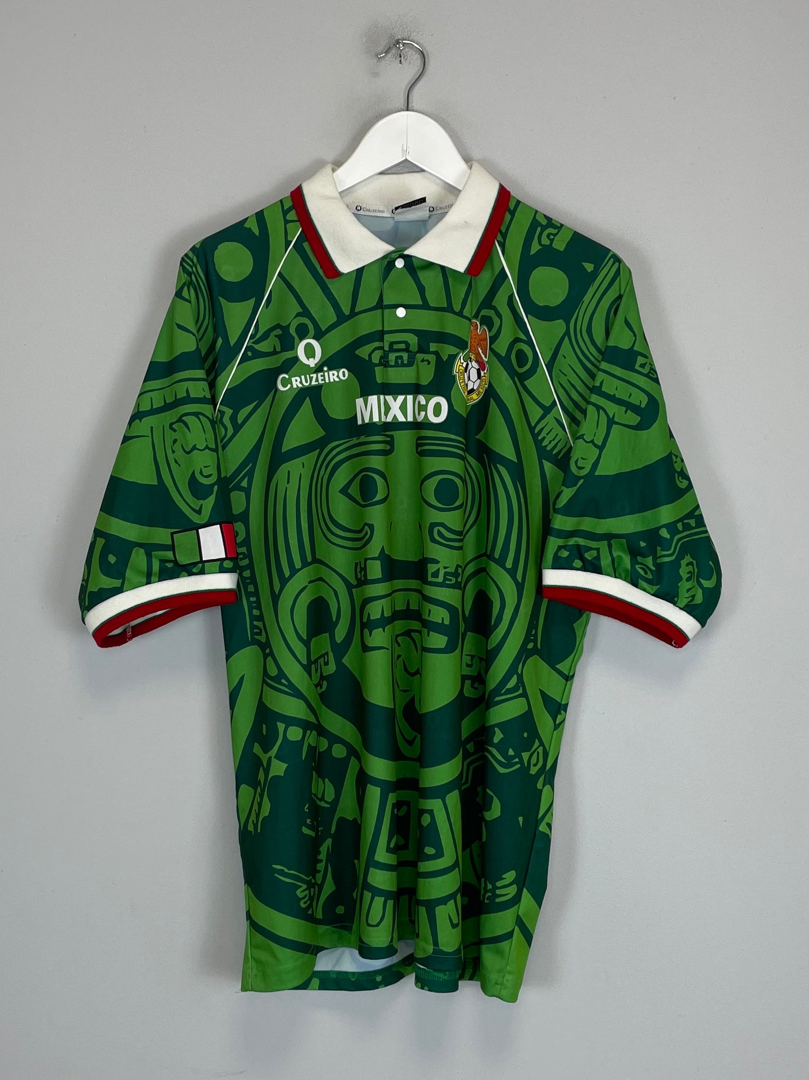 1998 MEXICO HOME SHIRT (L) CRUZEIRO