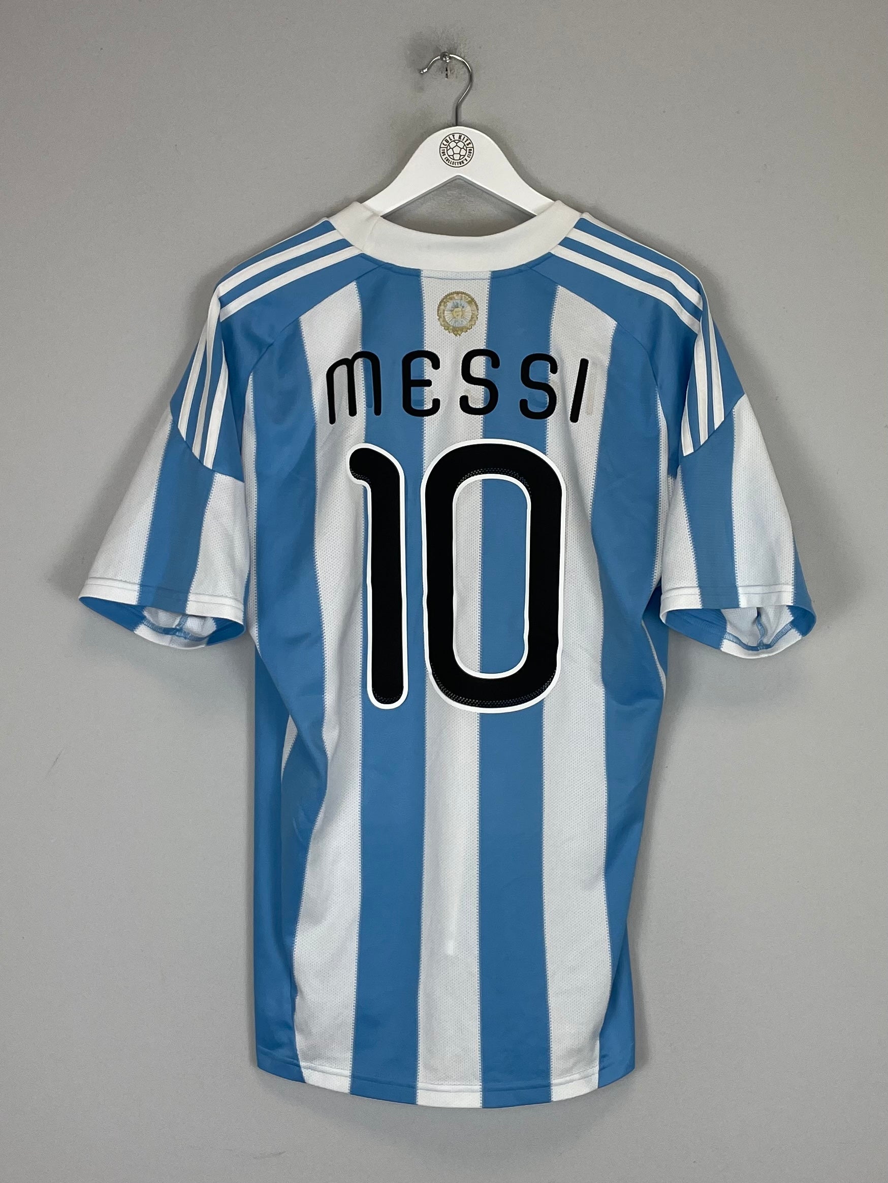 2010/11 ARGENTINA MESSI #10 HOME SHIRT (L) ADIDAS