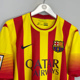 2013/14 BARCELONA PUYOL #5 AWAY SHIRT (L) NIKE