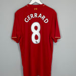 2015/16 LIVERPOOL GERRARD #8 HOME SHIRT (XL) NEW BALANCE