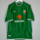 2001/03 IRELAND HOME SHIRT (XL) UMBRO