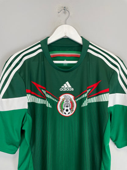 2014/15 MEXICO HOME SHIRT (L) ADIDAS