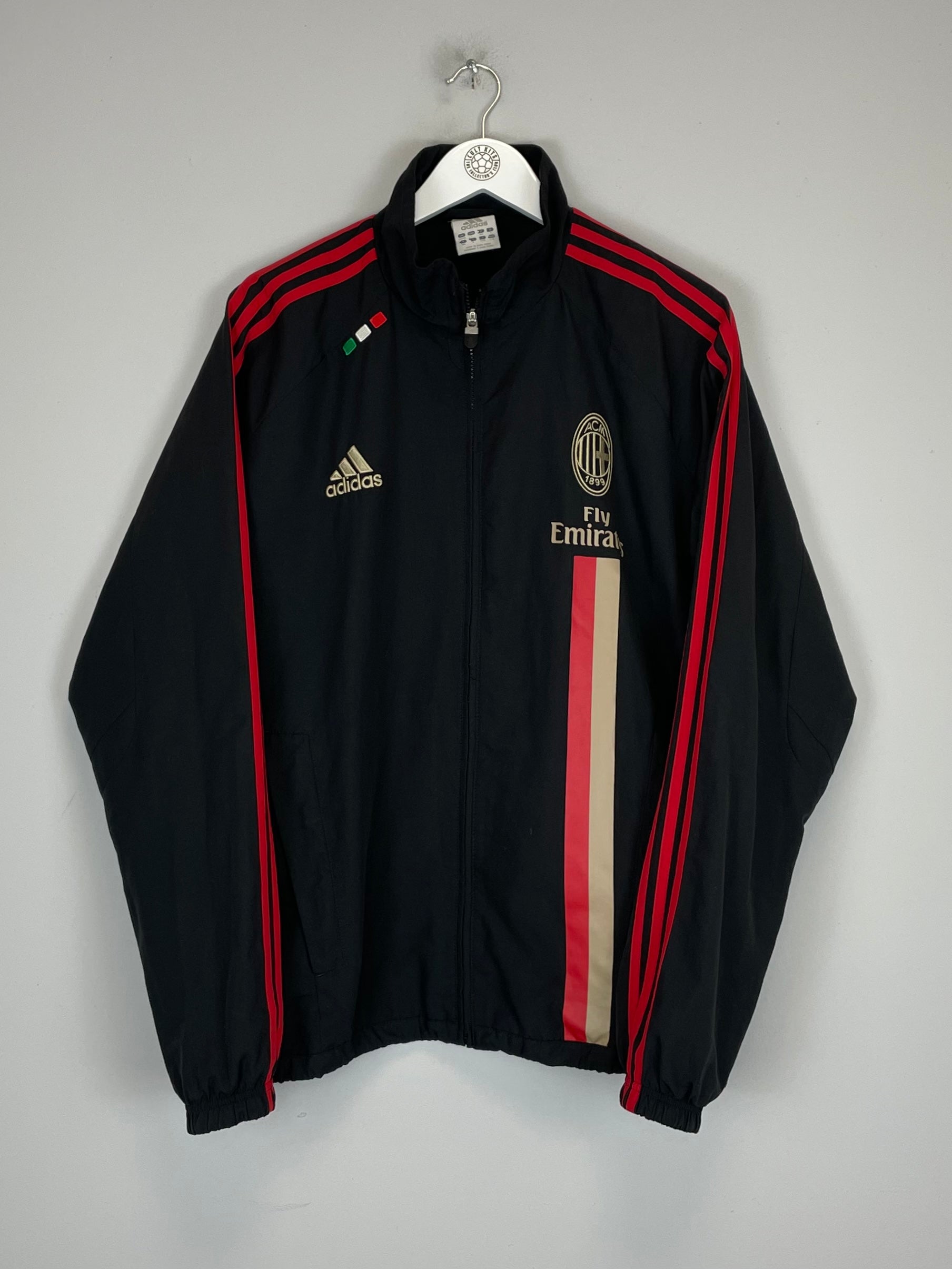 2011/12 AC MILAN TRACK JACKET (L) ADIDAS