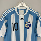 2010/11 ARGENTINA MESSI #10 HOME SHIRT (M) ADIDAS