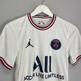 2021/22 PSG *PLAYER ISSUE* AWAY SHIRT (XS) JORDAN