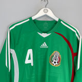 2008/10 MEXICO R.MARQUEZ #4 HOME SHIRT (M) ADIDAS