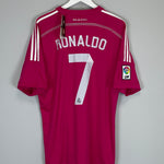 2014/15 REAL MADRID RONALDO #7 *BNWT* AWAY SHIRT (XL) ADIDAS