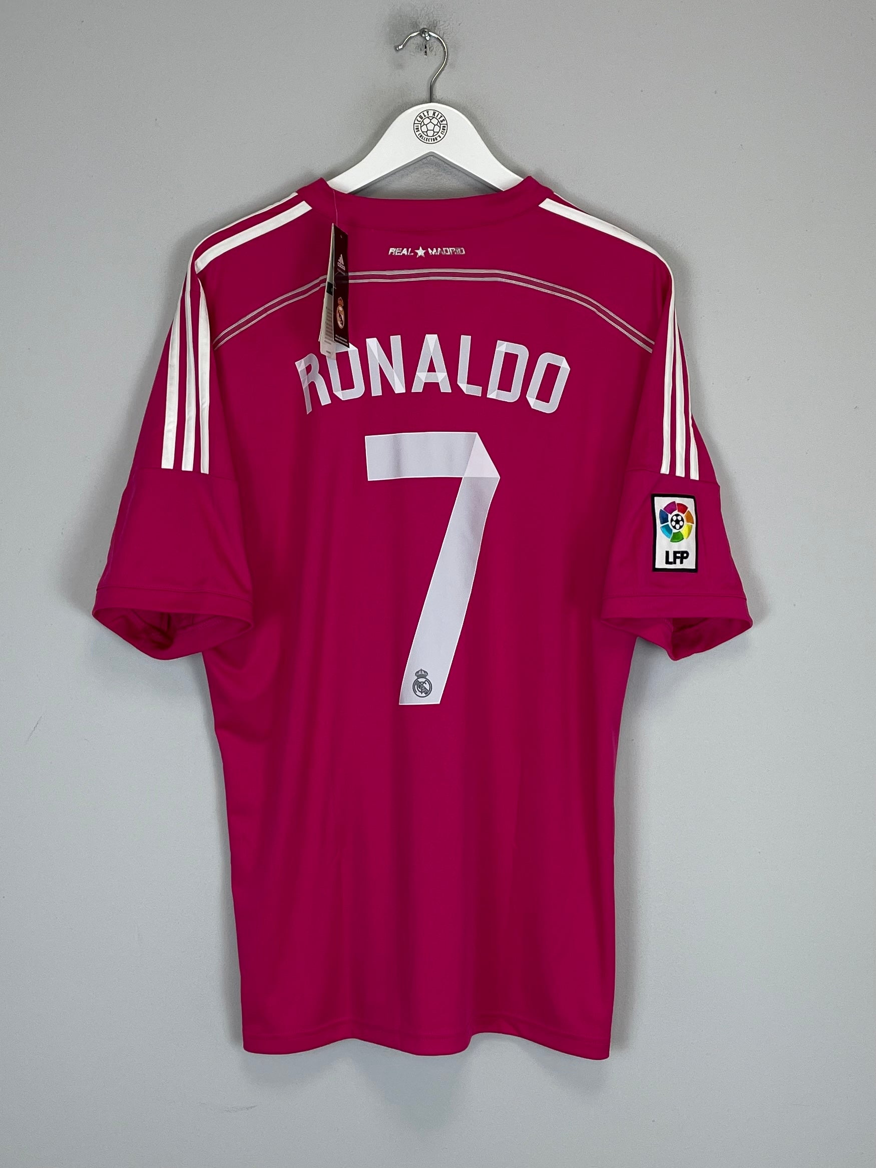 2014/15 REAL MADRID RONALDO #7 *BNWT* AWAY SHIRT (XL) ADIDAS