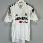 2004/05 REAL MADRID HOME SHIRT (M) ADIDAS