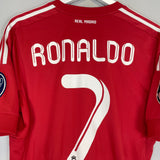 2011/12 REAL MADRID RONALDO #7 C/L THIRD SHIRT (M) ADIDAS