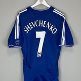 2006/07 CHELSEA SHEVCHENKO #7 HOME SHIRT (L) ADIDAS