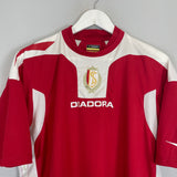 2009/10 STANDARD LIEGE HOME SHIRT (M) DIADORA