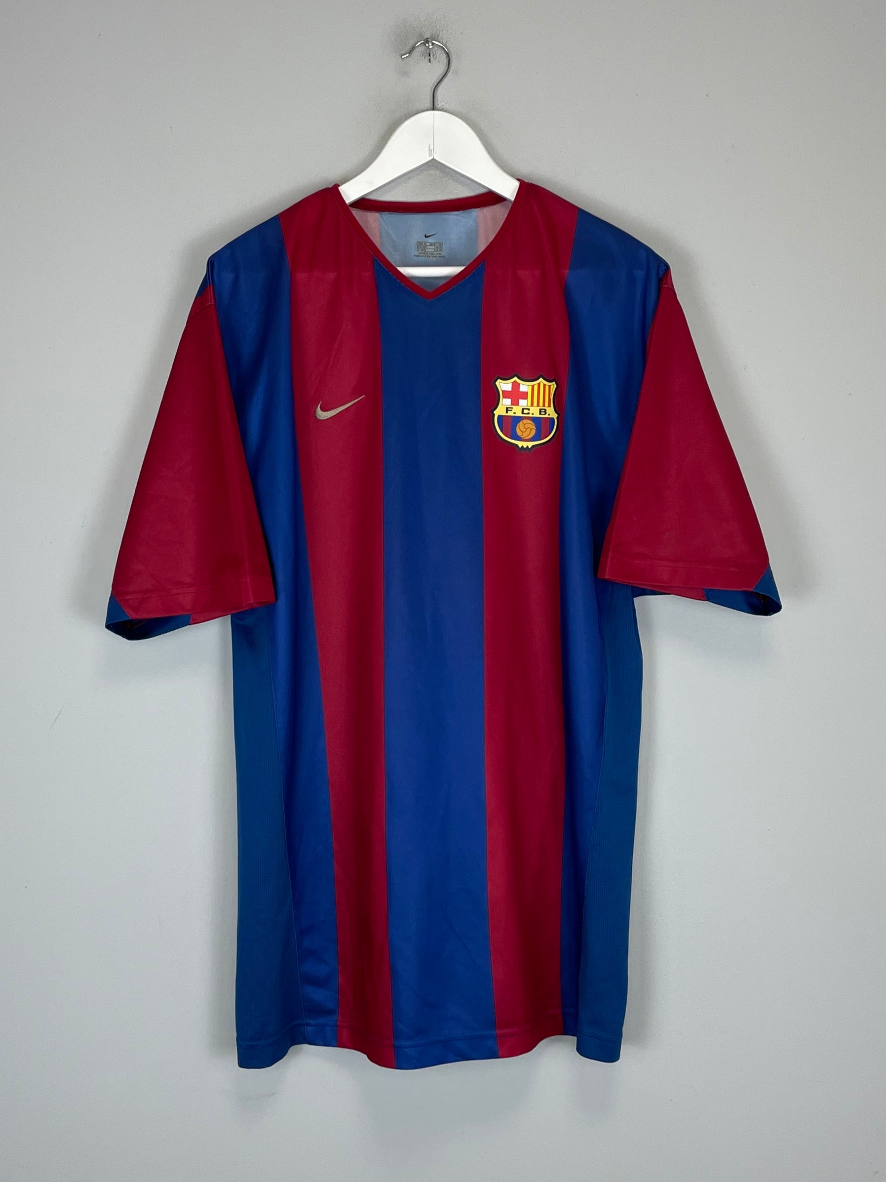 2000/01 BARCELONA *BASIC* HOME SHIRT (XL) NIKE