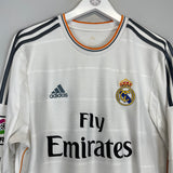 2013/14 REAL MADRID RONALDO #7 L/S HOME SHIRT (L) ADIDAS