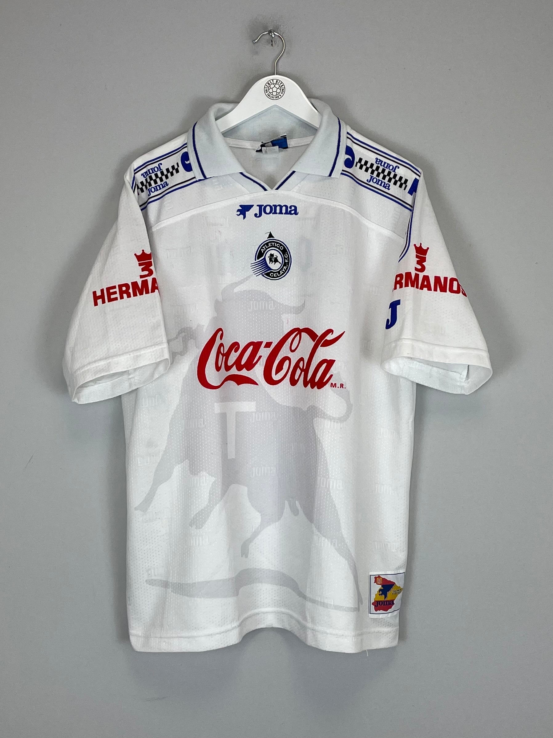 1997/98 ATLETICO CELAYA HOME SHIRT (L) JOMA