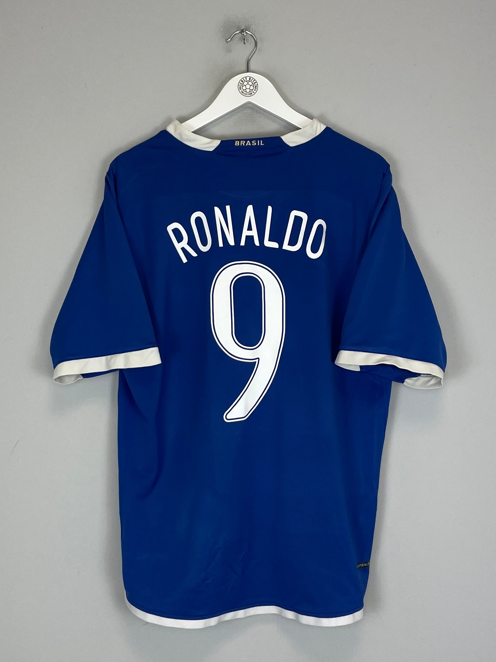 2006/07 BRAZIL RONALDO #9 AWAY SHIRT (L) NIKE