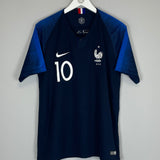 2018 FRANCE MBAPPE #10 HOME SHIRT (L) NIKE