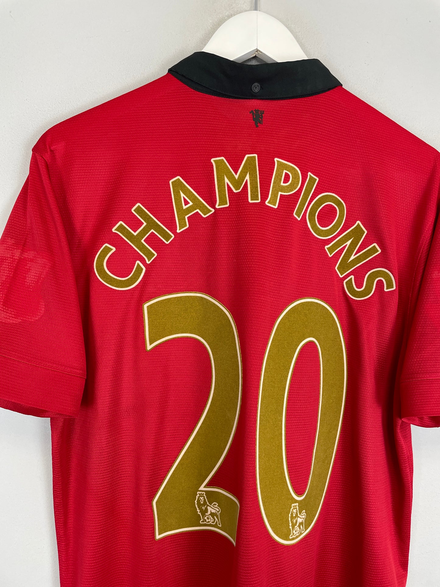 2013/14 MANCHESTER UNITED 'CHAMPIONS' HOME SHIRT (L) NIKE