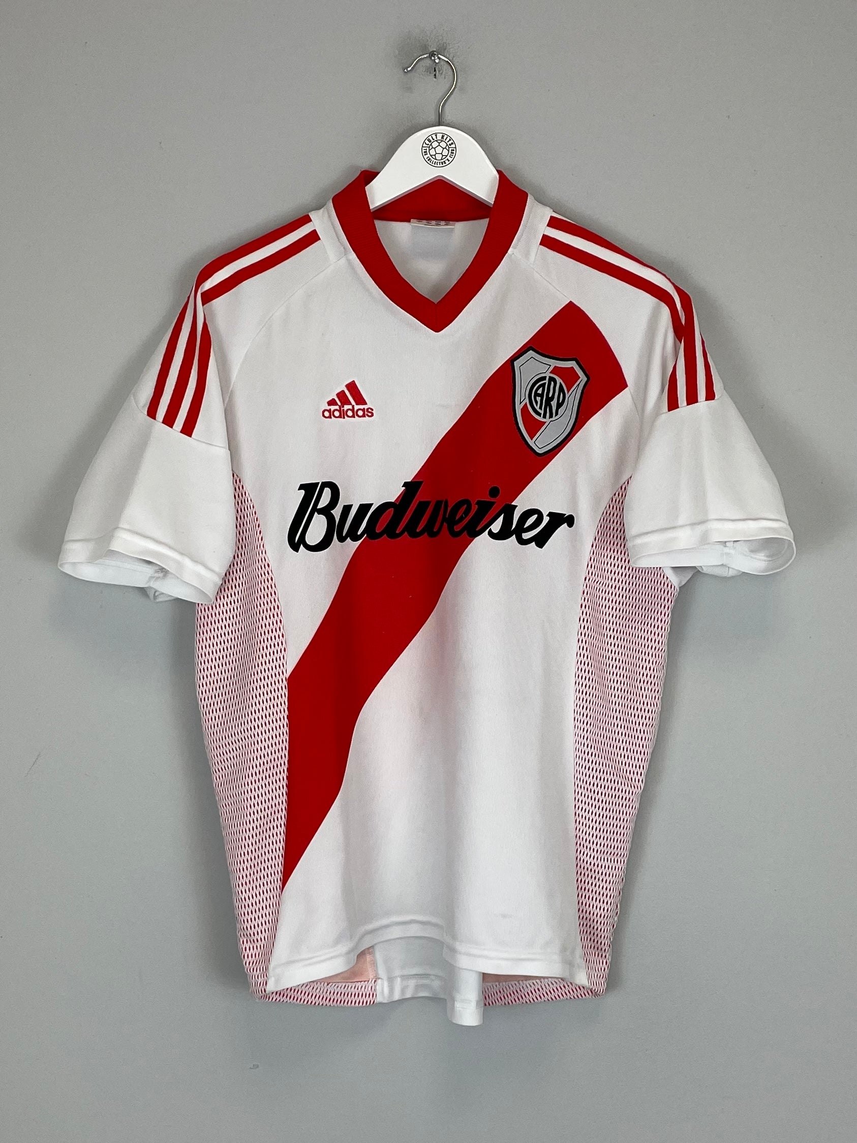 2002/03 RIVER PLATE HOME SHIRT (M) ADIDAS