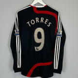 2007/08 LIVERPOOL TORRES #9 L/S THIRD SHIRT (M) ADIDAS