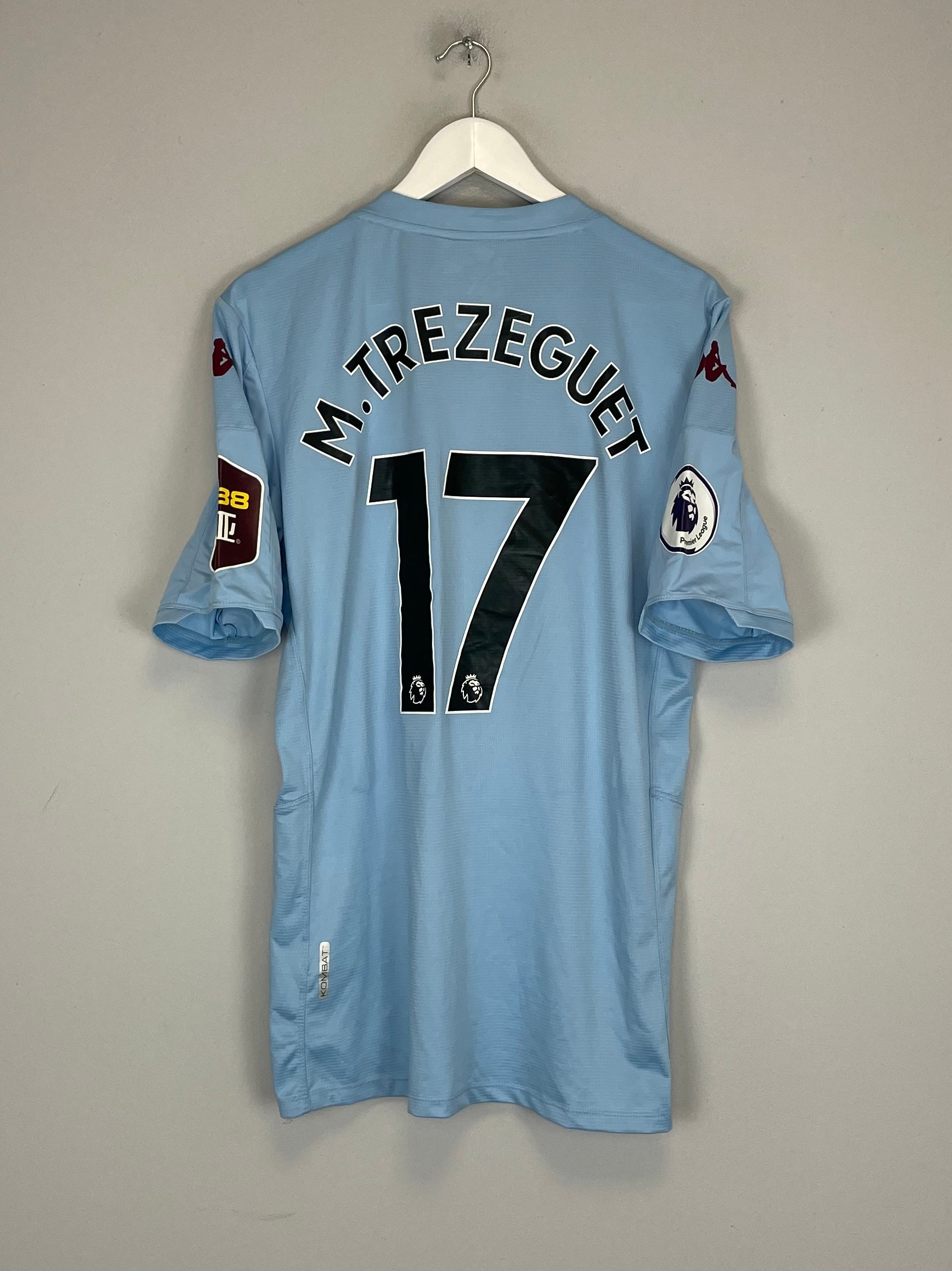 2019/20 ASTON VILLA M.TREZEGUET #17 AWAY SHIRT (XL) KAPPA