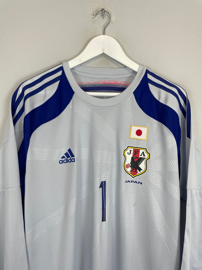 2015/16 JAPAN KAWASHIMA #1 *PLAYER ISSUE* GK SHIRT (XL) ADIDAS