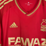 2015/16 NOTTINGHAM FOREST LANSBURY #10 HOME SHIRT (XL) ADIDAS