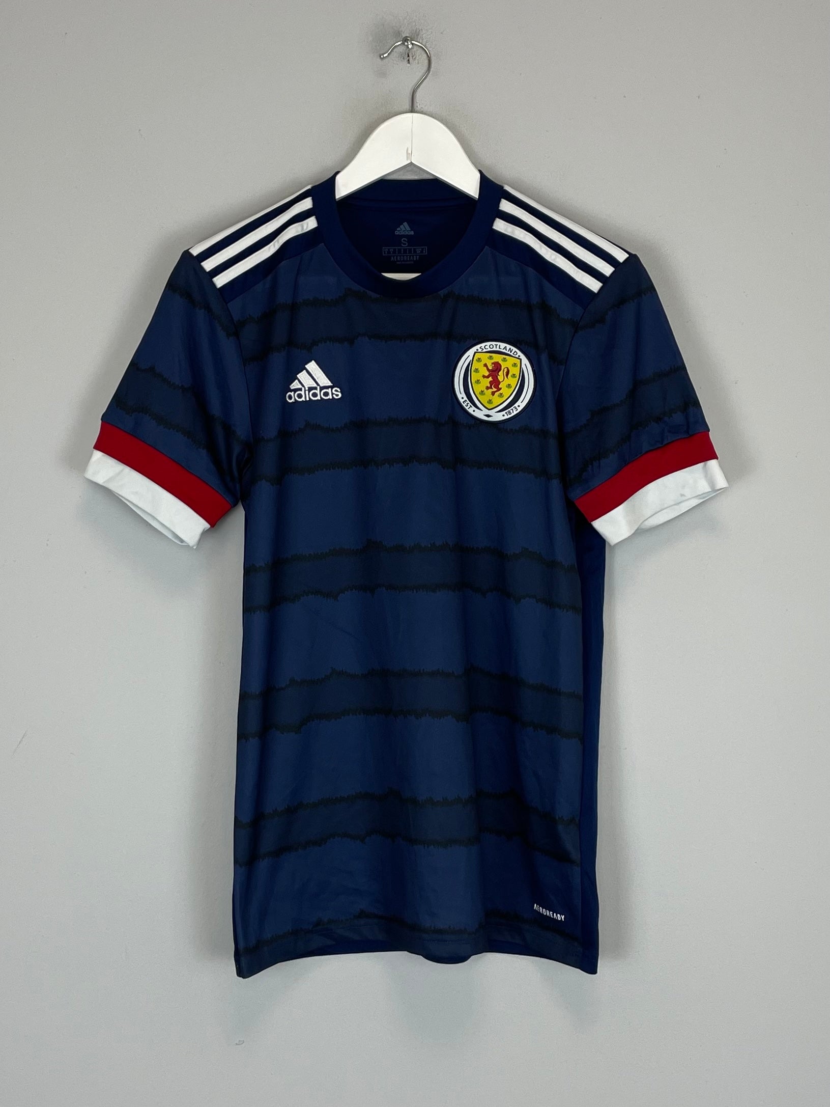 2020/22 SCOTLAND HOME SHIRT (S) ADIDAS