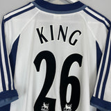 2001/02 TOTTENHAM KING #26 HOME SHIRT (XXL) ADIDAS