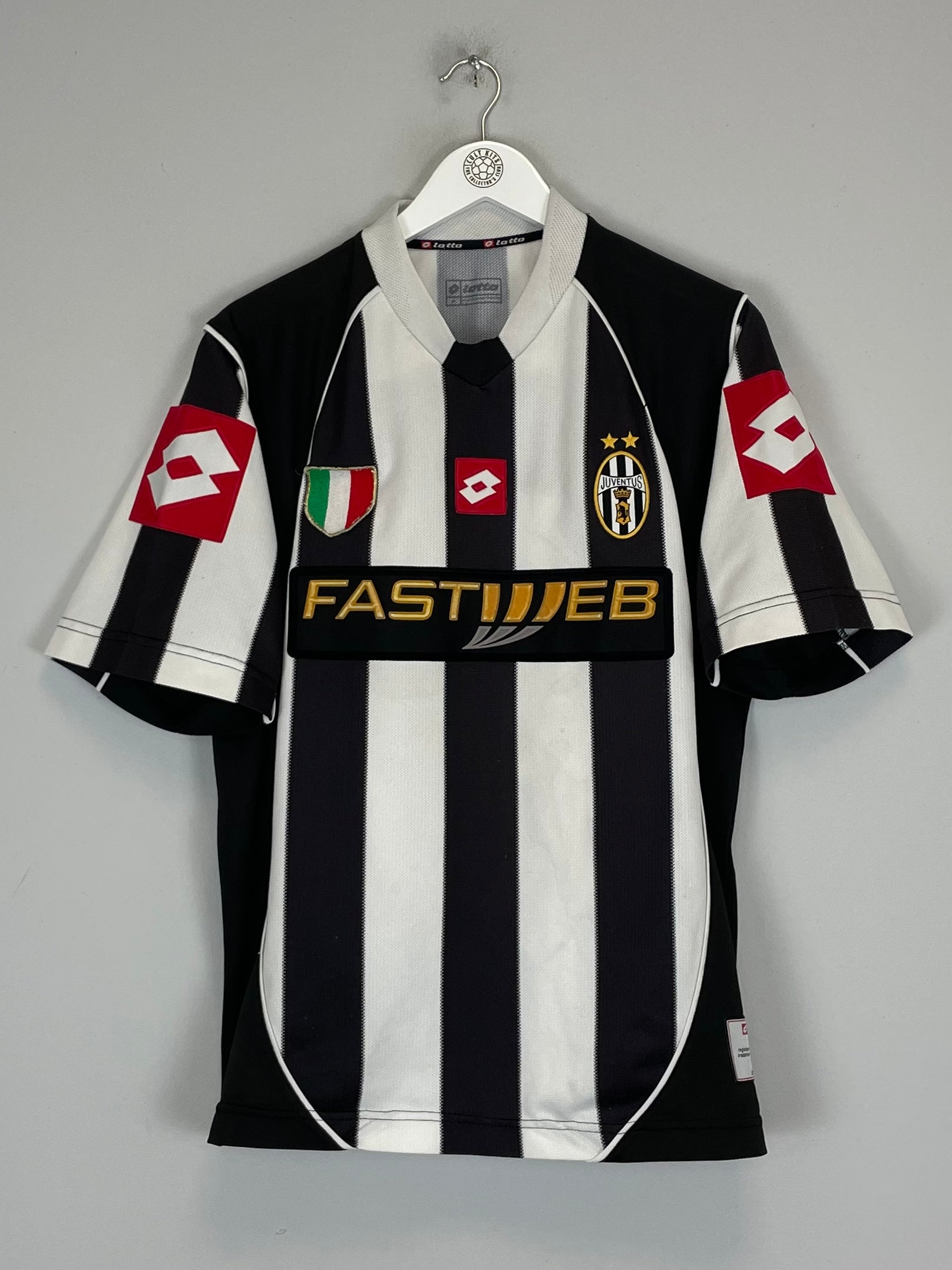 2002/03 JUVENTUS HOME SHIRT (M) LOTTO