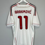 2011/12 AC MILAN IBRAHIMOVIC #11 AWAY SHIRT (XL) ADIDAS