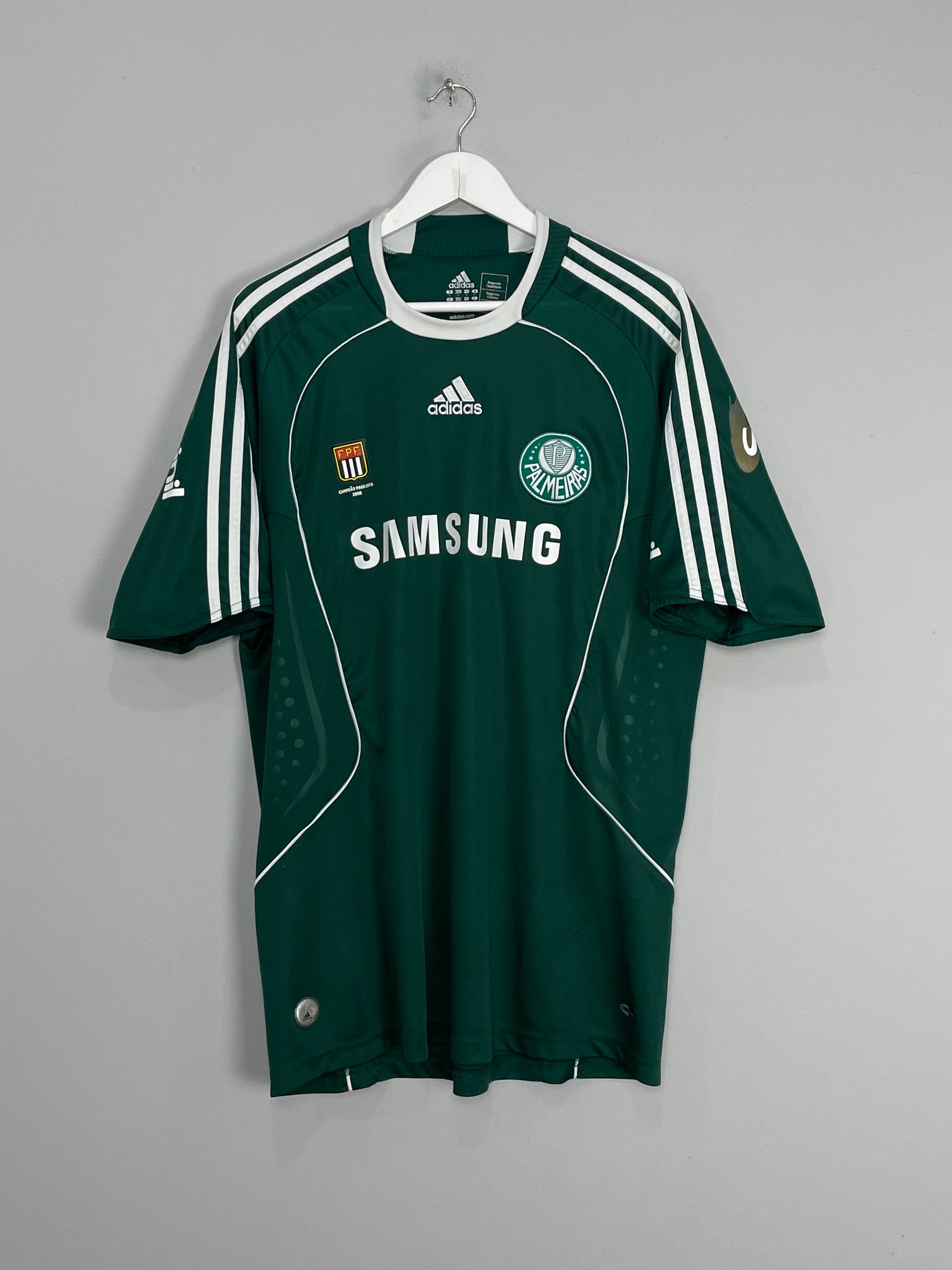 2008/09 PALMEIRAS #9 HOME SHIRT (L) ADIDAS