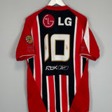 2006 SAO PAULO #10 AWAY SHIRT (L) REEBOK