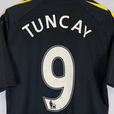 2011/12 BOLTON TUNCAY #9 AWAY SHIRT (M) REEBOK