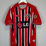 2006 SAO PAULO #10 AWAY SHIRT (L) REEBOK