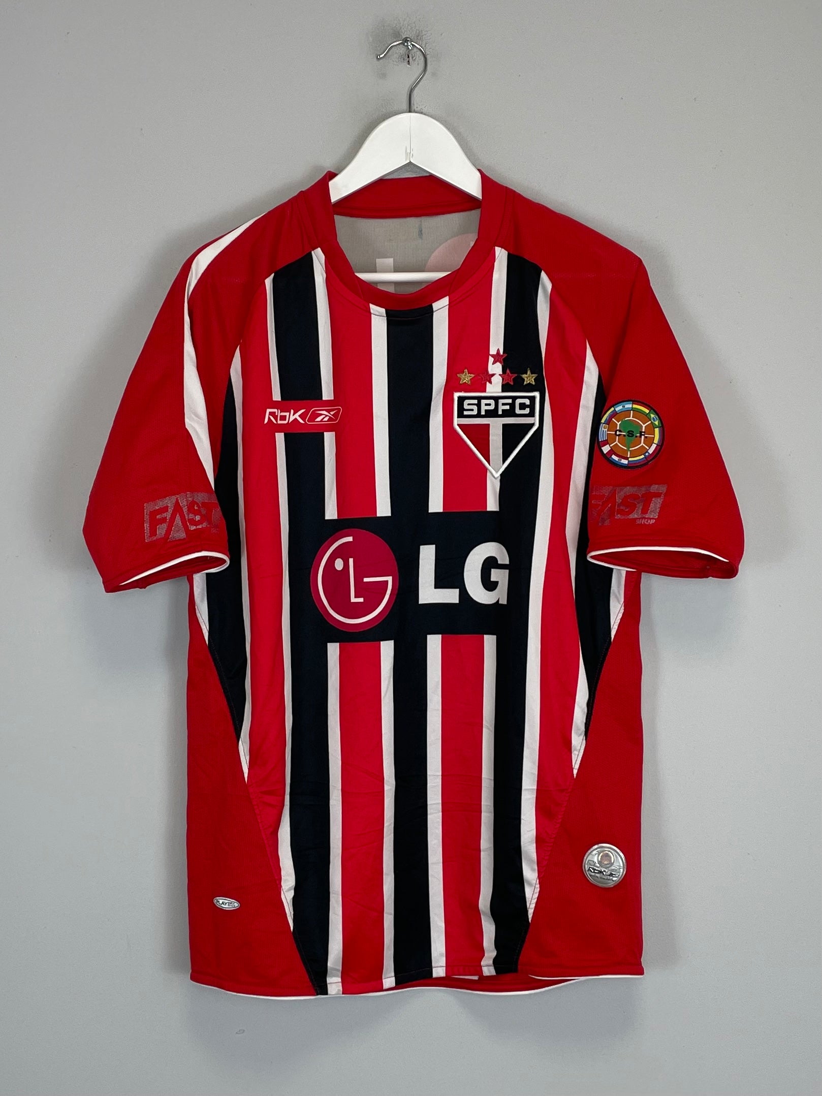 2006 SAO PAULO #10 AWAY SHIRT (L) REEBOK