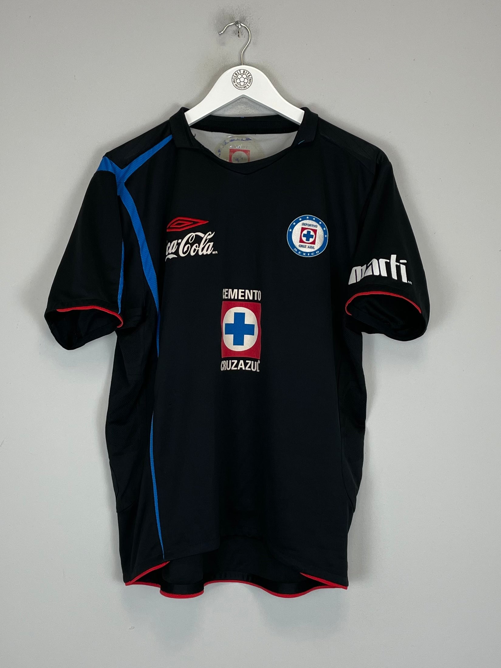 2006/07 CRUZ AZUL THIRD SHIRT (M) UMBRO