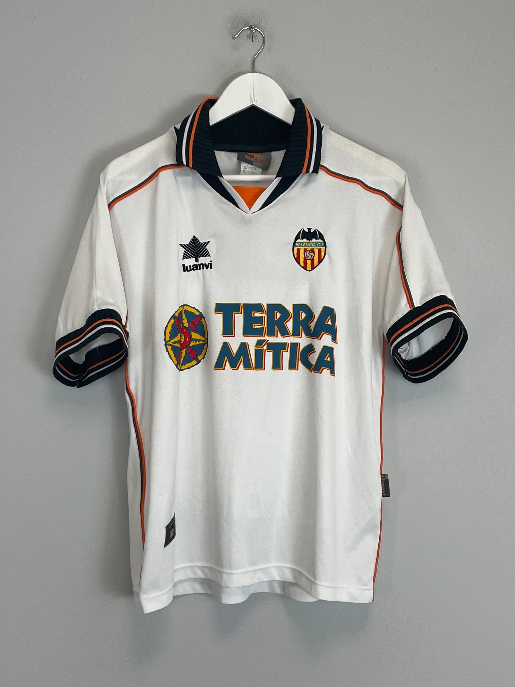 1999/00 VALENCIA HOME SHIRT (S) LUANVI