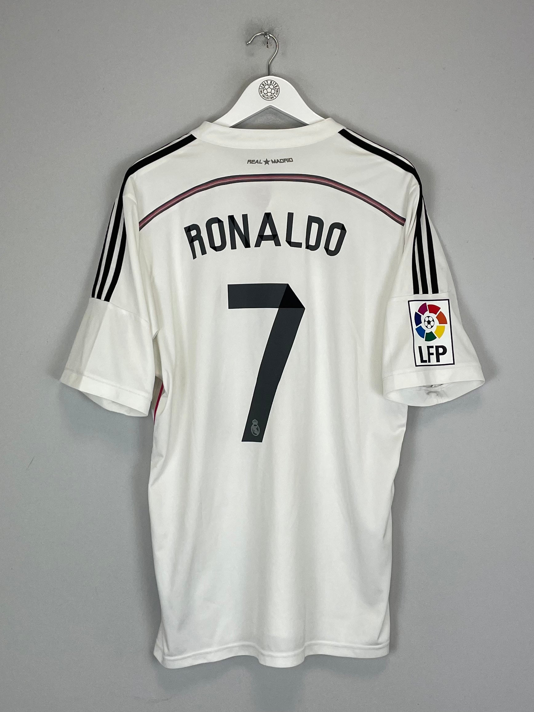 2015/16 REAL MADRID RONALDO #7 HOME SHIRT (XL) ADIDAS