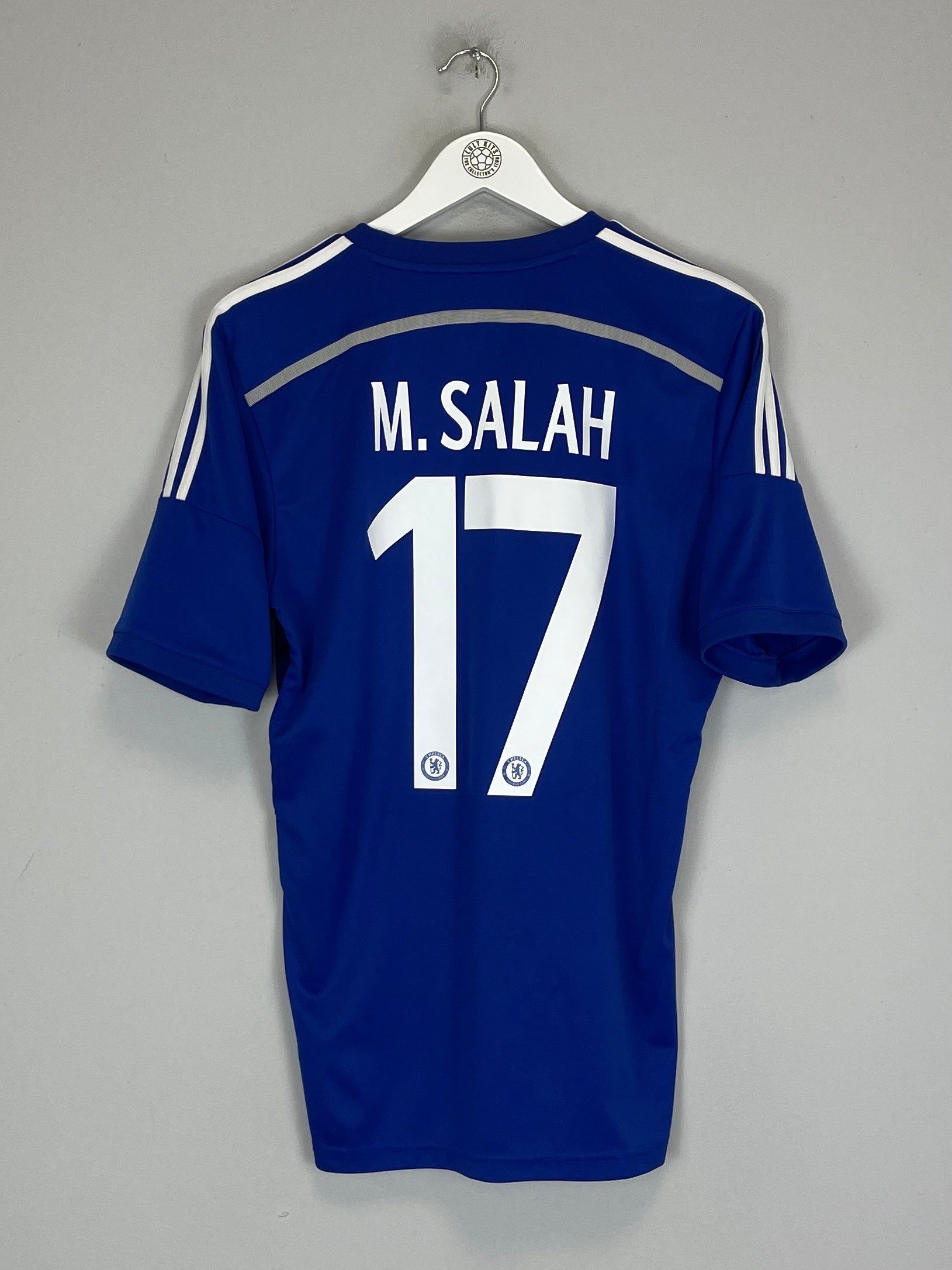 2014/15 CHELSEA M.SALAH #11 HOME SHIRT (M) ADIDAS