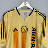 2004/05 AJAX AWAY SHIRT (L) ADIDAS