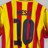 2013/14 BARCELONA MESSI #10 AWAY SHIRT (M) NIKE