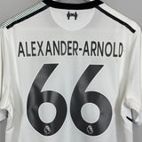 2017/18 LIVERPOOL ALEXANDER-ARNOLD #66 AWAY SHIRT (M) NEW BALANCE