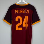 2015/16 ROMA FLORENZI #24 HOME SHIRT (L) NIKE