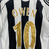 2005/07 NEWCASTLE UNITED OWEN #10 HOME SHIRT (S) ADIDAS