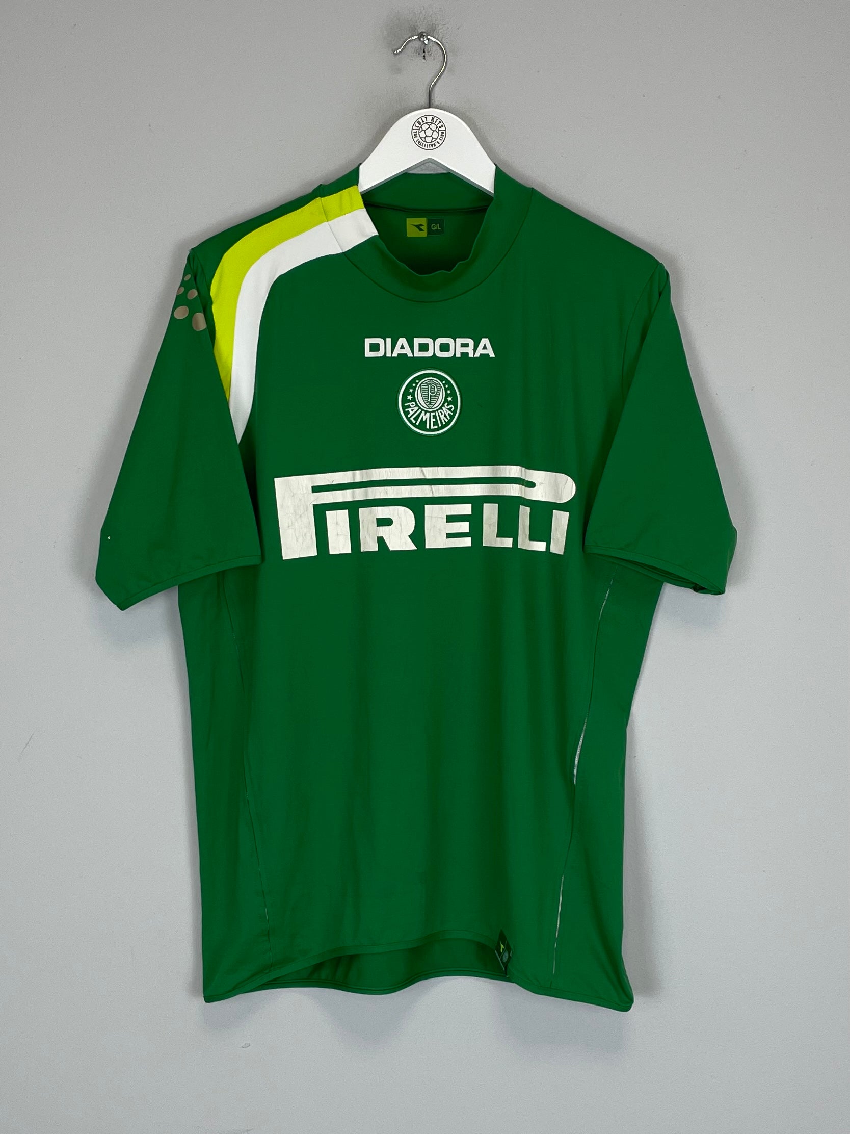 2004 PALMEIRAS HOME SHIRT (L) DIADORA