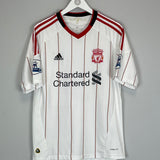 2010/11 LIVERPOOL TORRES #9 AWAY SHIRT (M) ADIDAS