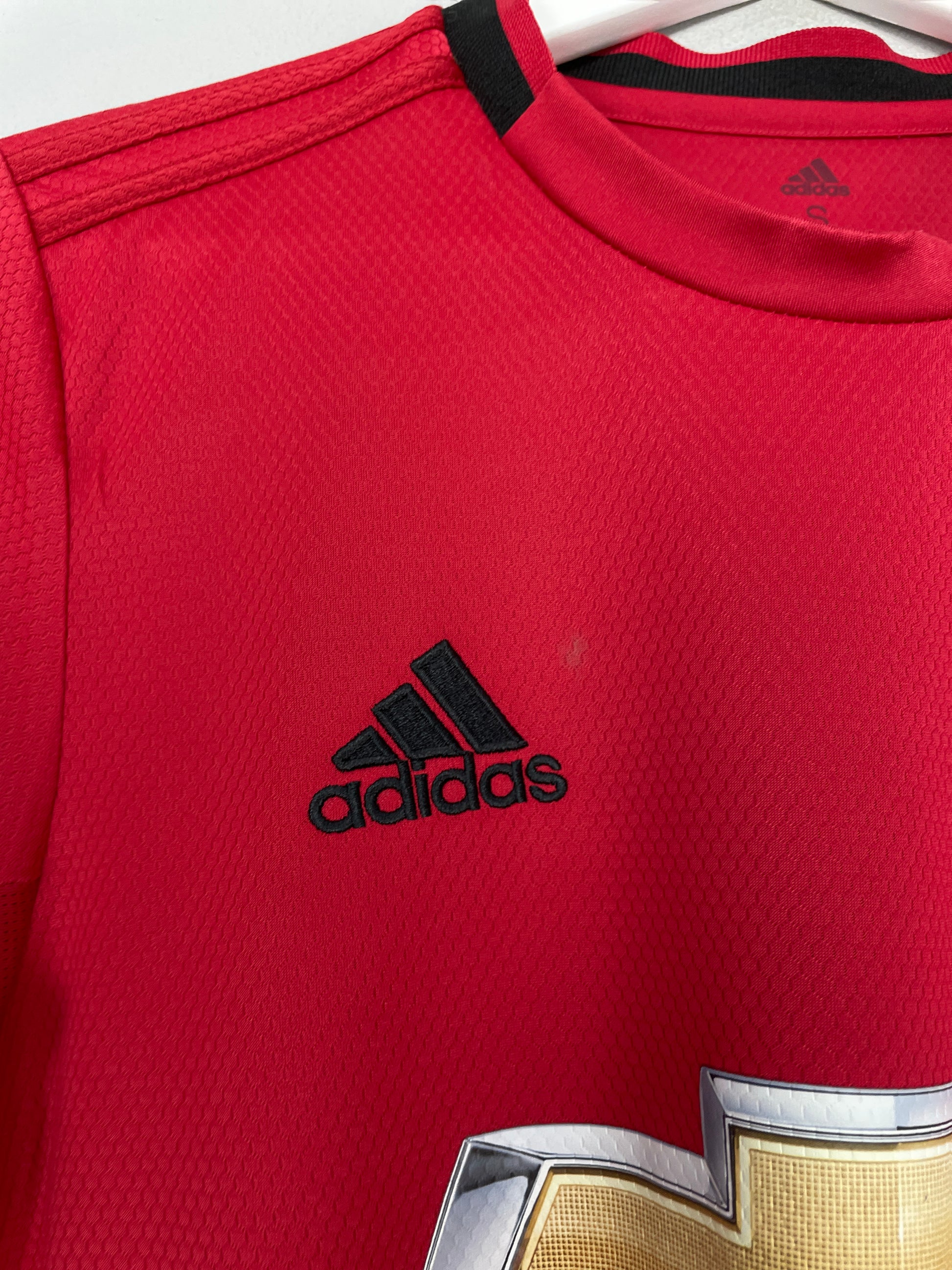 90 Adidas Manchester United Home Jersey Treble India